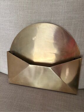 Gold Envelope Mail Holder